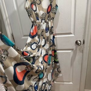 Berfi Women's Dress with Bold Patterns size 40